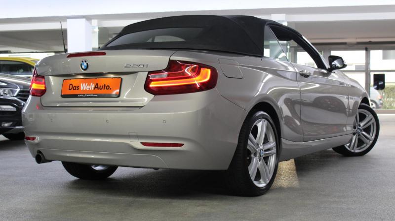 BMW 2 Cabrio 220 i Advantage Bluetooth Xenon Vollleder